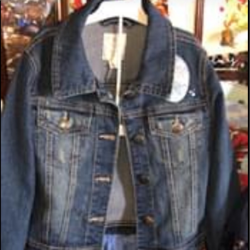 Frozen denim jacket